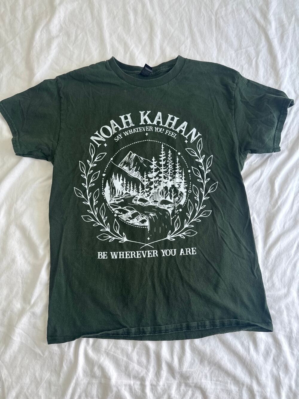 Noah Kahan Merch Say Whatever You Feel T Tee Shirt